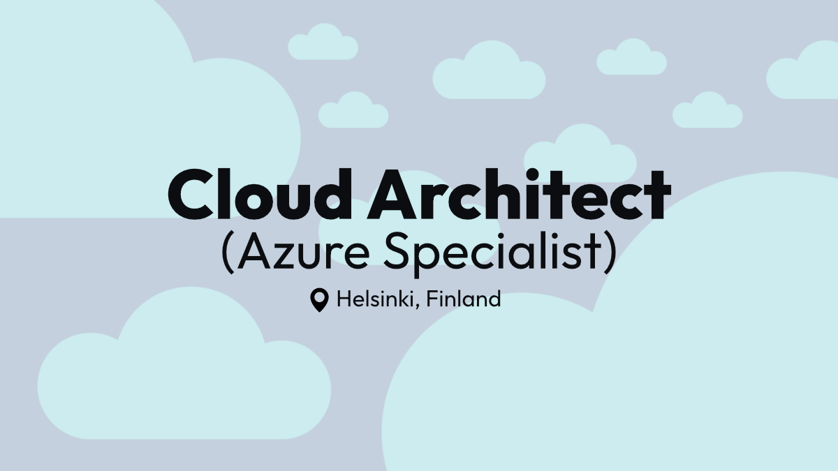 Cloud Architect (Azure specialist)
