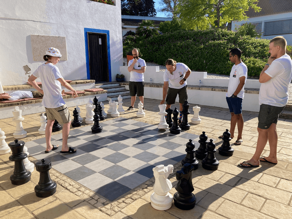 VeriConf giant chess