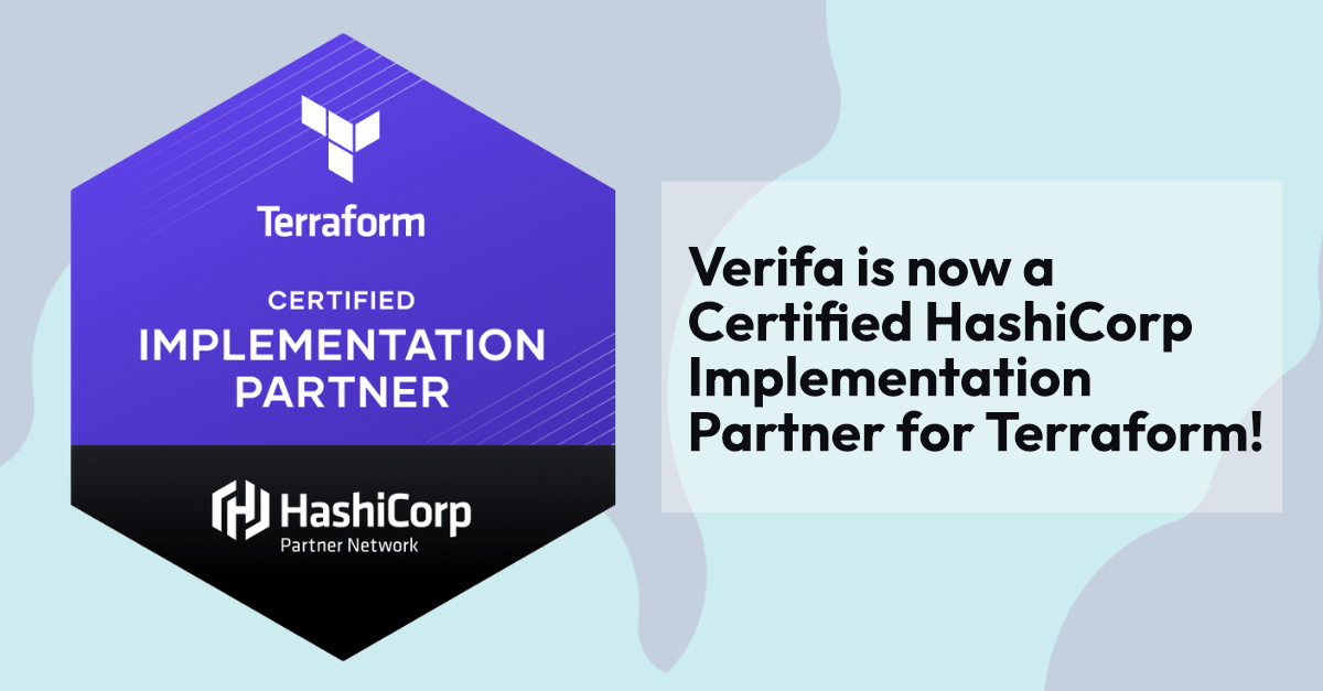 Verifa is now a Certified HashiCorp Implementation Partner for Terraform!